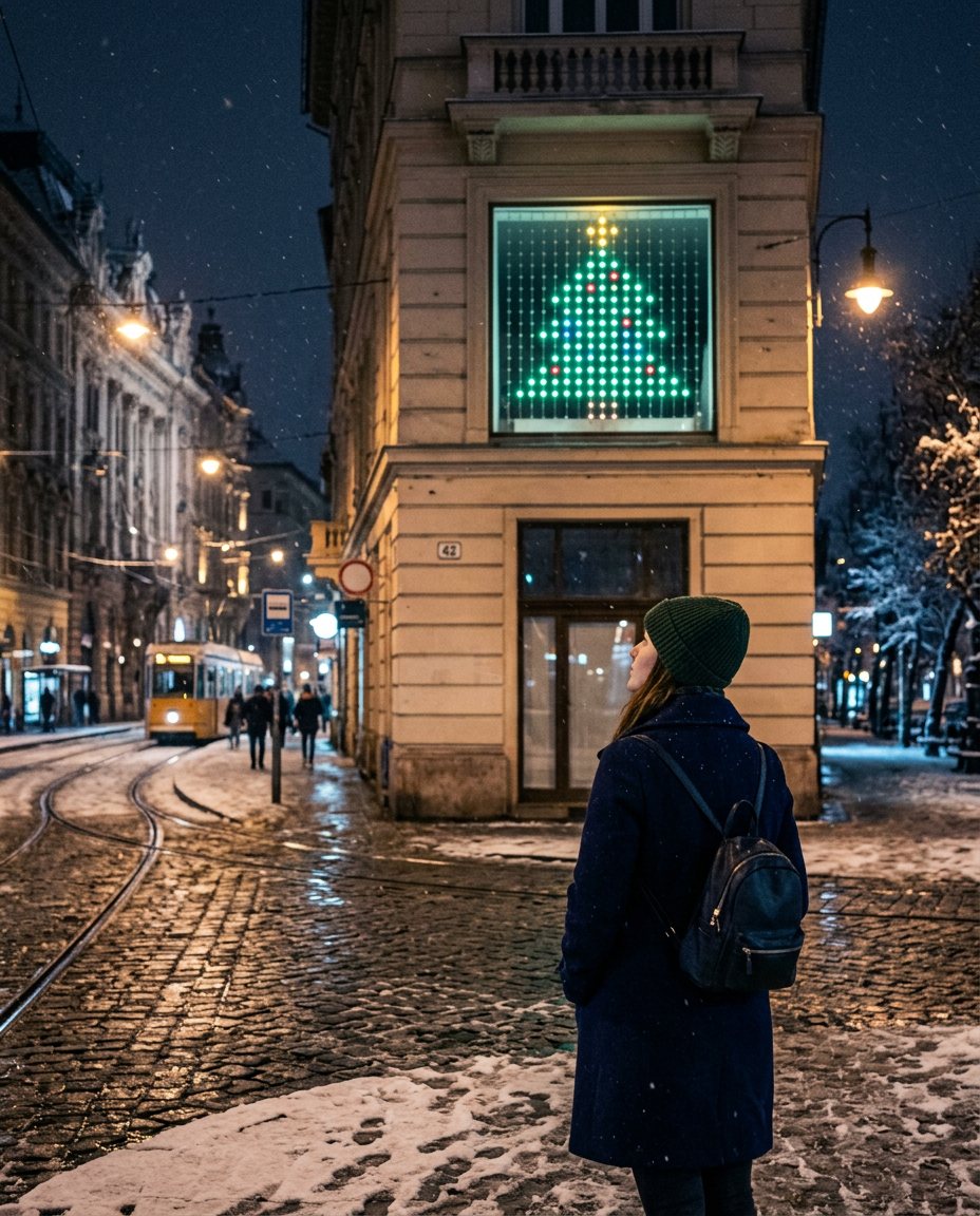 AblakFény LED-fényfüggöny